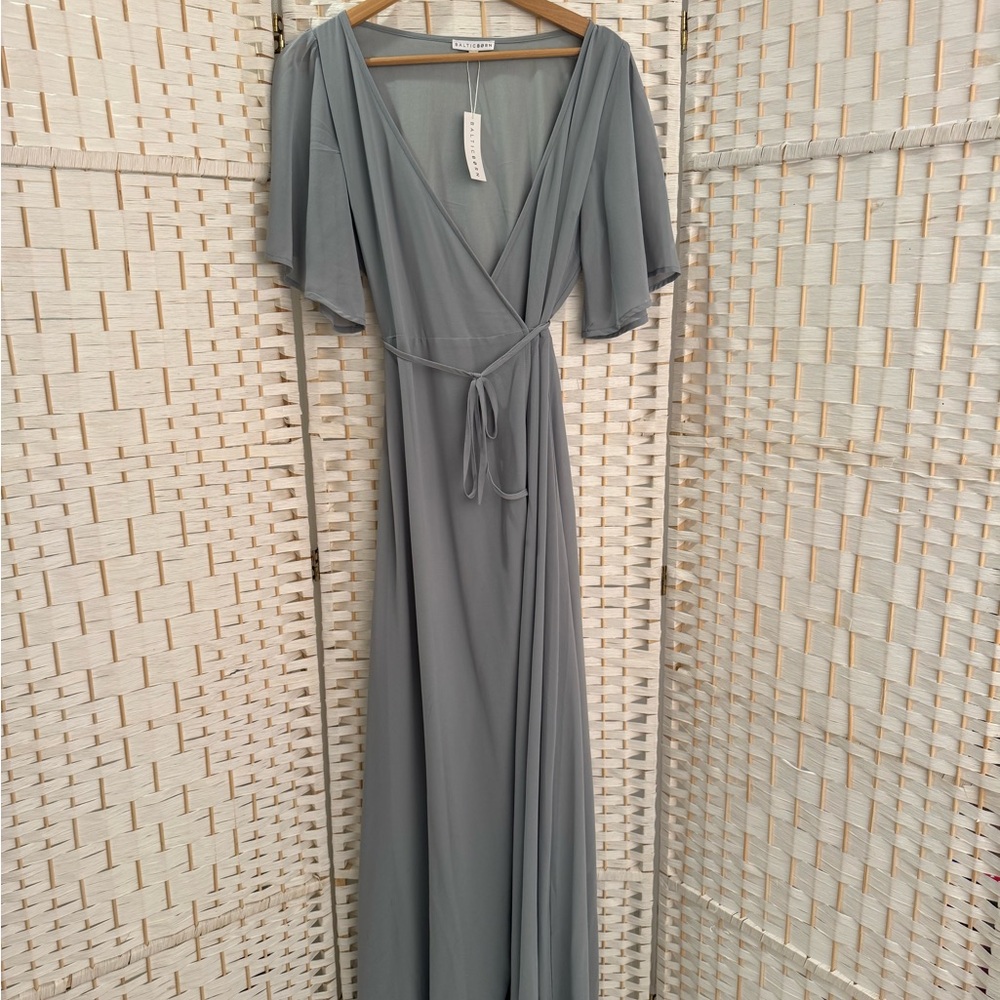 Baltic Born Slate Blue Maxi Dress